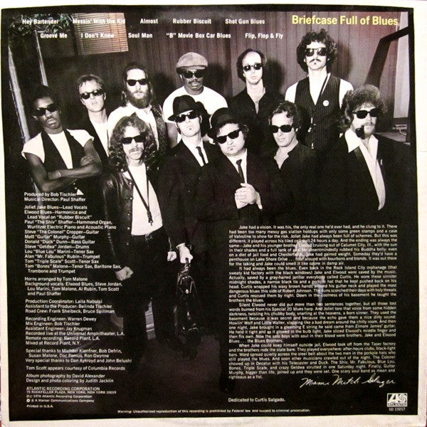 Blues Brothers* : Briefcase Full Of Blues (LP, Album, PR )