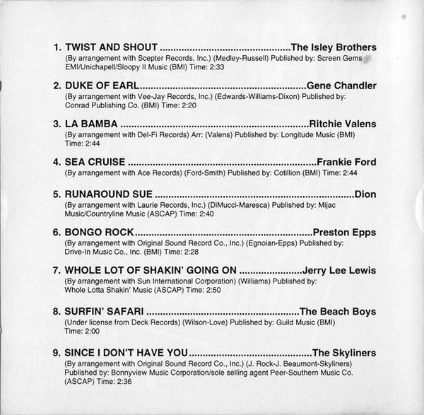 Various : Best Of Oldies But Goodies Vol. 1 (CD, Comp, Club)