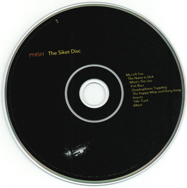 Phish : The Siket Disc (CD, Album)