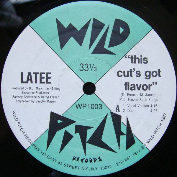 Latee : This Cut's Got Flavor (12")