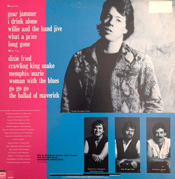 George Thorogood And The Destroyers* : Maverick (LP, Album, Club)