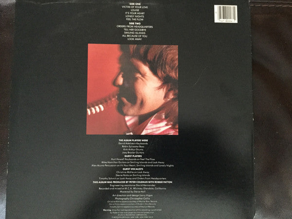 Robbie Patton : Orders From Headquarters (LP, Album, SP )