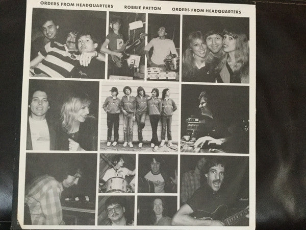 Robbie Patton : Orders From Headquarters (LP, Album, SP )
