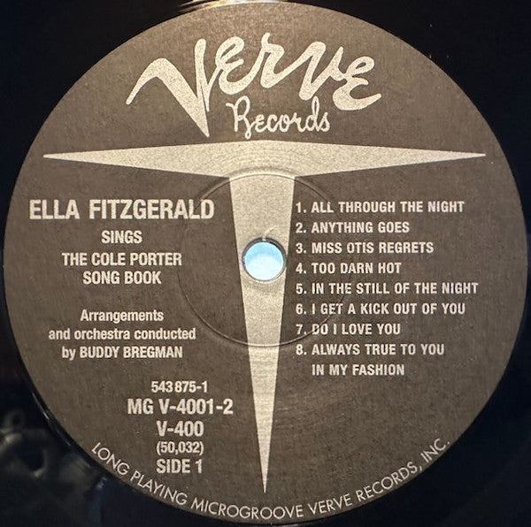 Ella Fitzgerald : Ella Fitzgerald Sings The Cole Porter Songbook (2xLP, Album, Mono, RE, Gat)