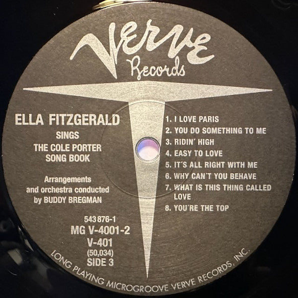 Ella Fitzgerald : Ella Fitzgerald Sings The Cole Porter Songbook (2xLP, Album, Mono, RE, Gat)
