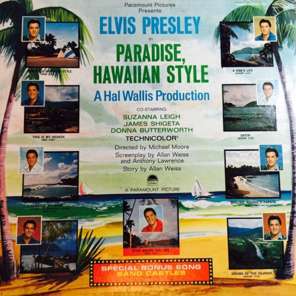 Elvis Presley : Paradise, Hawaiian Style (LP, Album, Hol)