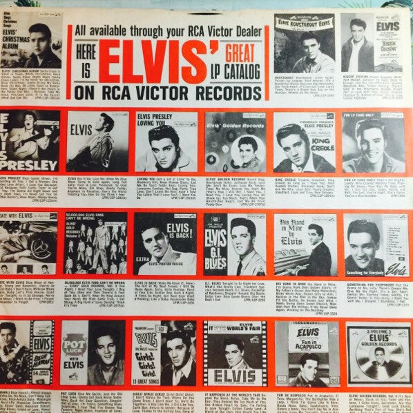 Elvis Presley : Paradise, Hawaiian Style (LP, Album, Hol)