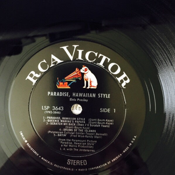 Elvis Presley : Paradise, Hawaiian Style (LP, Album, Hol)