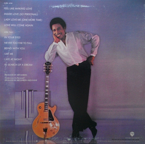 George Benson : In Your Eyes (LP, Album, Club, Car)