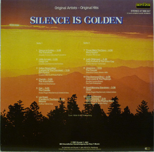 Various : Silence Is Golden (LP, Comp)