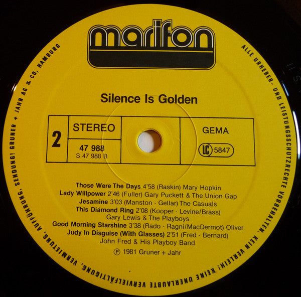 Various : Silence Is Golden (LP, Comp)