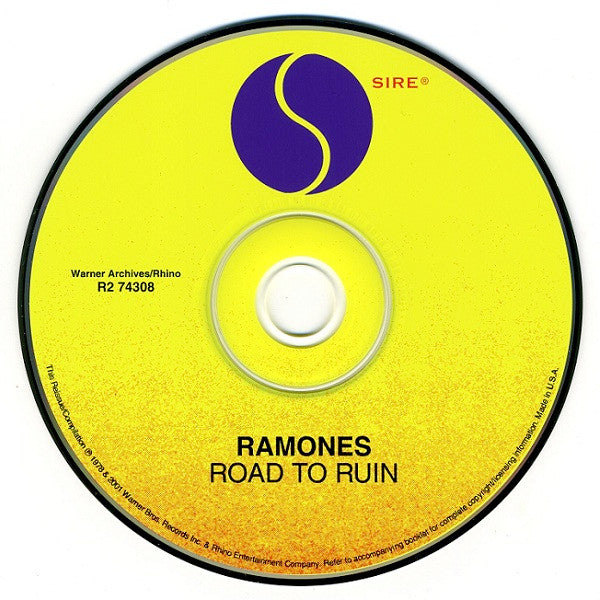 Ramones : Road To Ruin (CD, Album, RE, RM, RP)
