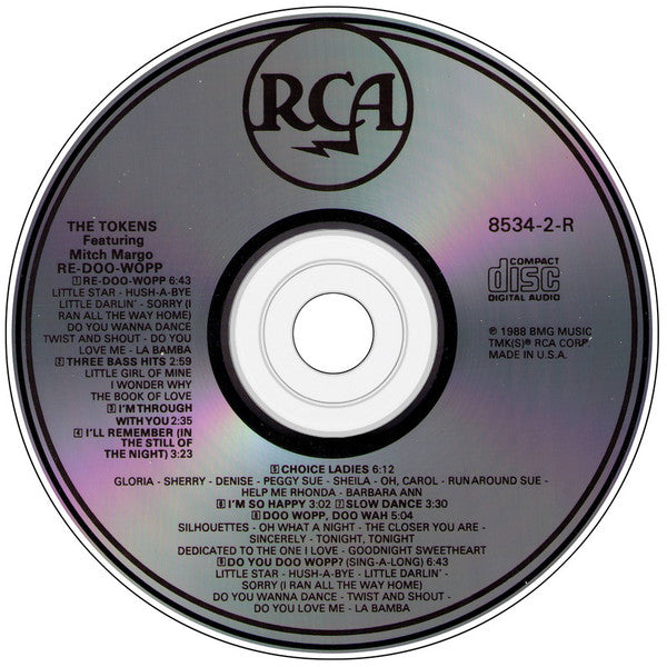The Tokens Featuring Mitch Margo : Re-Doo-Wopp (CD, Album)