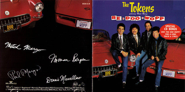 The Tokens Featuring Mitch Margo : Re-Doo-Wopp (CD, Album)