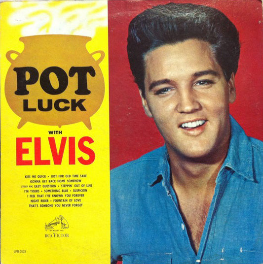 Elvis Presley : Pot Luck (LP, Album, Mono, Ind)