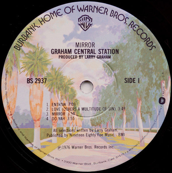 Graham Central Station : Mirror (LP, Album, Jac)