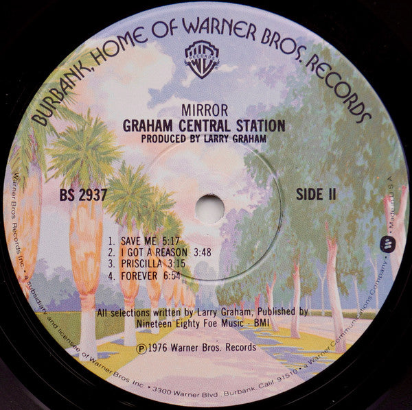 Graham Central Station : Mirror (LP, Album, Jac)