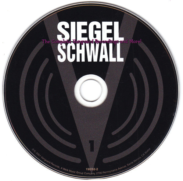 The Siegel-Schwall Band : The Complete Vanguard Recordings And More! (3xCD, Comp)