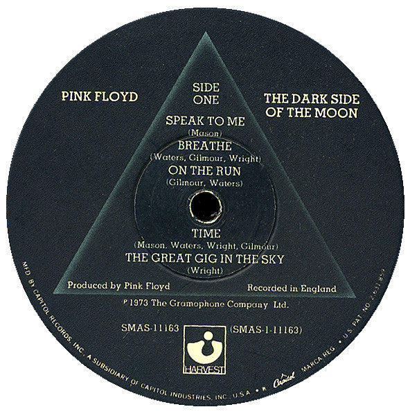 Pink Floyd : The Dark Side Of The Moon (LP, Album, Jac)