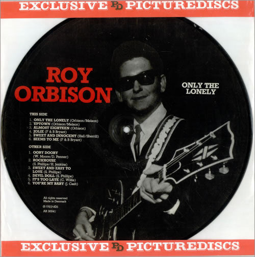 Roy Orbison : Only The Lonely (LP, Comp, Pic)