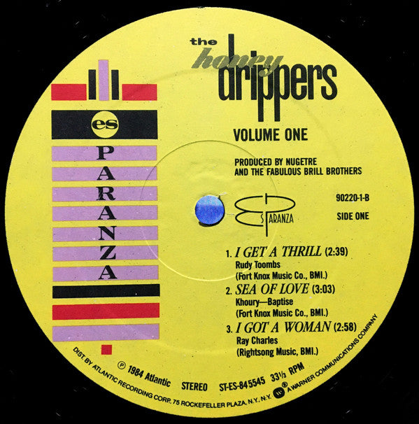 The Honeydrippers : Volume One (12", EP, All)