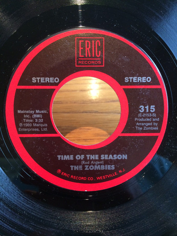 The Zombies : Time Of The Season / She's Coming Home (7", Single, RE)
