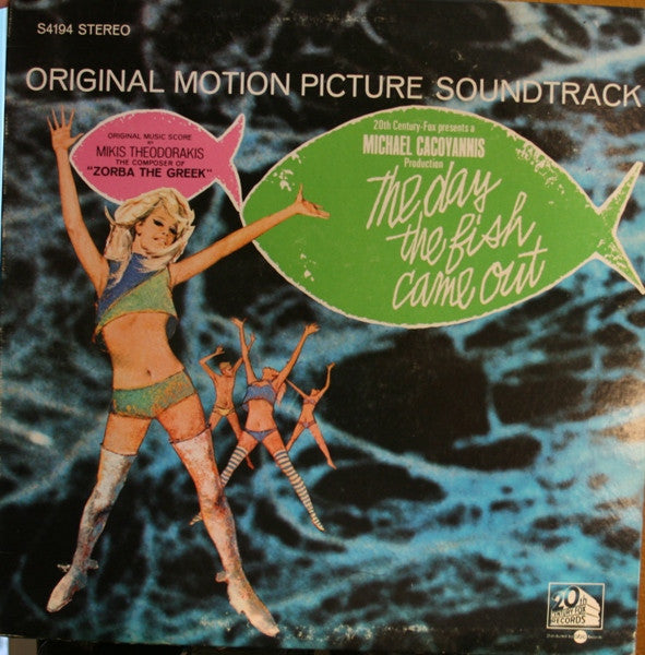 Mikis Theodorakis : The Day The Fish Came Out (LP, Album)