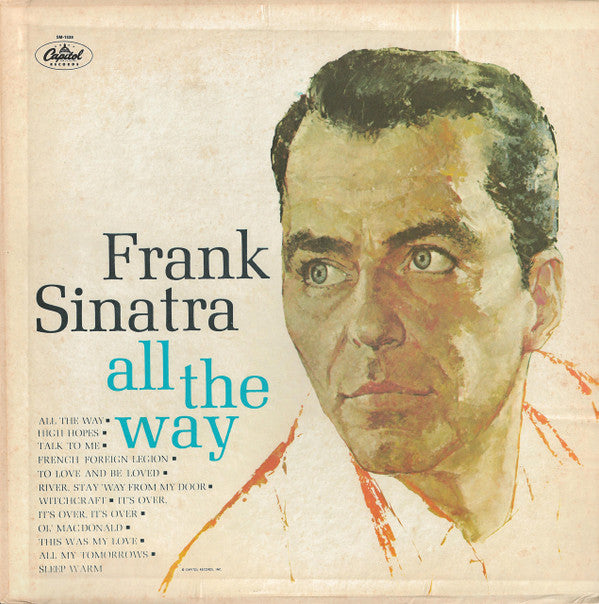 Frank Sinatra : All The Way (LP, Comp, RE)