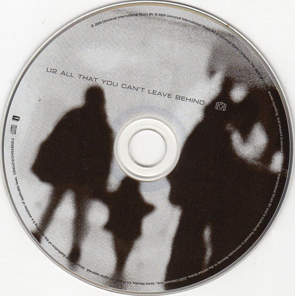 U2 : All That You Can't Leave Behind (CD, Album, Mad)