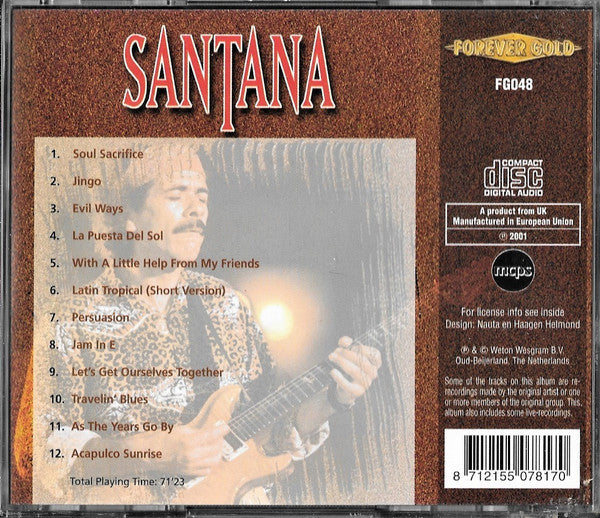 Santana : Santana (CD, Comp)