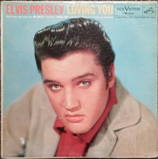 Elvis Presley : Loving You (LP, Album, Mono, Hol)
