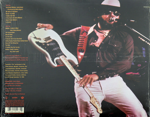 Hank Williams Jr. : Hank "Live" (LP, Album, Spe)