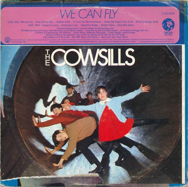 The Cowsills : We Can Fly (LP, Album, Wad)