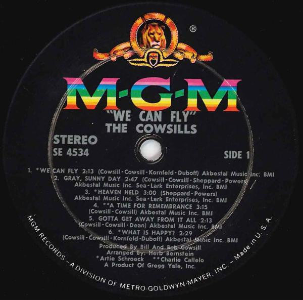 The Cowsills : We Can Fly (LP, Album, Wad)