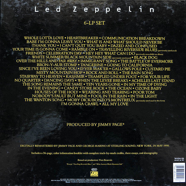 Led Zeppelin : Led Zeppelin  (6xLP, Comp, RM + Box)