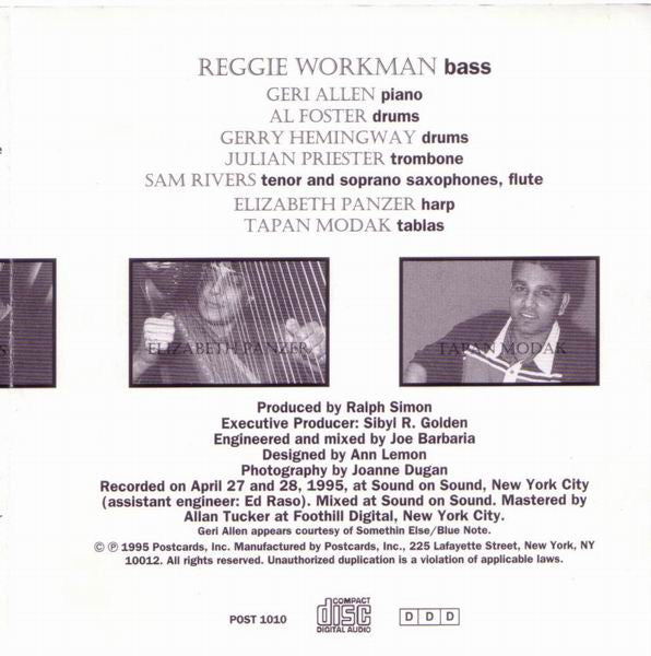 Reggie Workman : Cerebral Caverns (CD, Album)