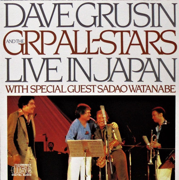 Dave Grusin And The GRP All-Stars : Live In Japan (CD, Album, RE)