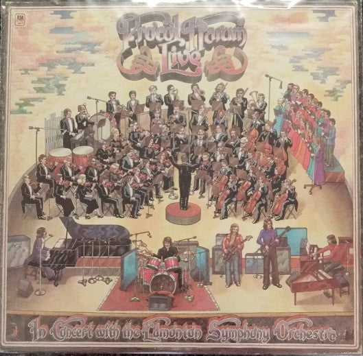 Procol Harum In Concert With The Edmonton Symphony Orchestra : Live (LP, Album, Mon)