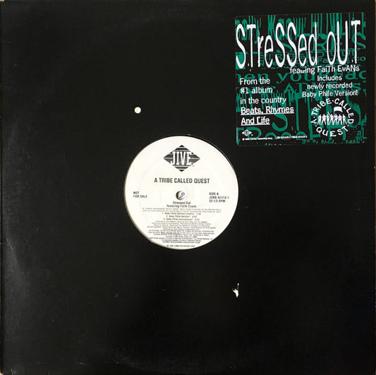 A Tribe Called Quest featuring Faith Evans : Stressed Out (12", Promo)