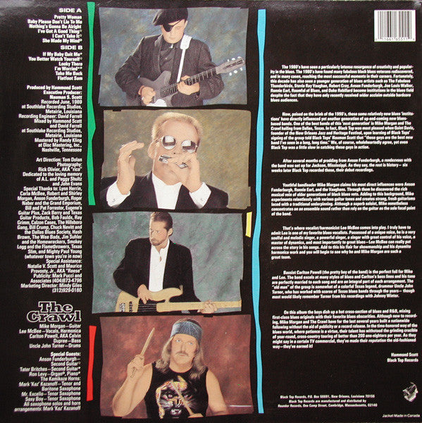 Mike Morgan And The Crawl* : Raw & Ready (LP, Album)