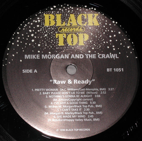 Mike Morgan And The Crawl* : Raw & Ready (LP, Album)