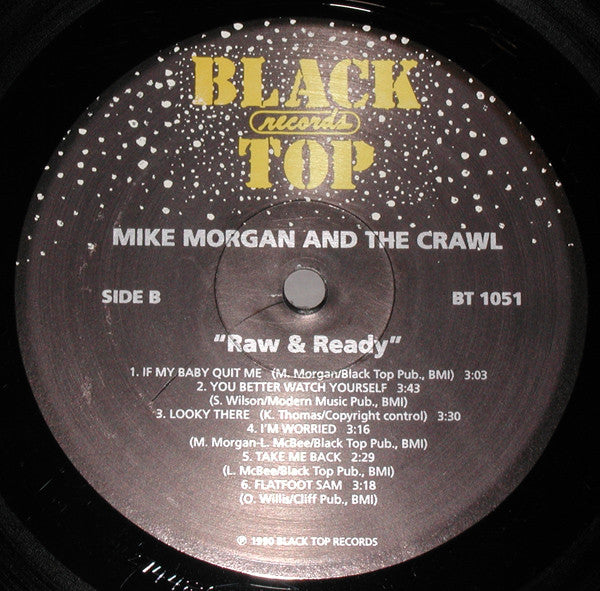 Mike Morgan And The Crawl* : Raw & Ready (LP, Album)