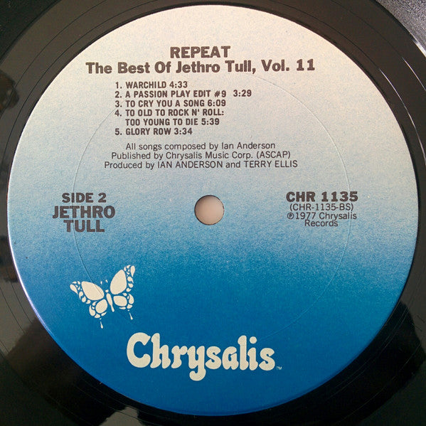 Jethro Tull : Repeat - The Best Of Jethro Tull - Vol. II (LP, Comp, RE)