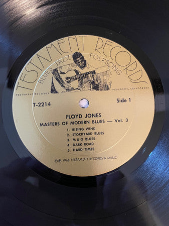 Floyd Jones (2) - Eddie Taylor (2) : Masters Of Modern Blues Volume 3 (LP, RE)