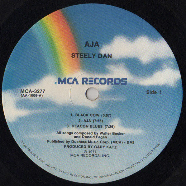 Steely Dan : Aja (LP, Album, RE)