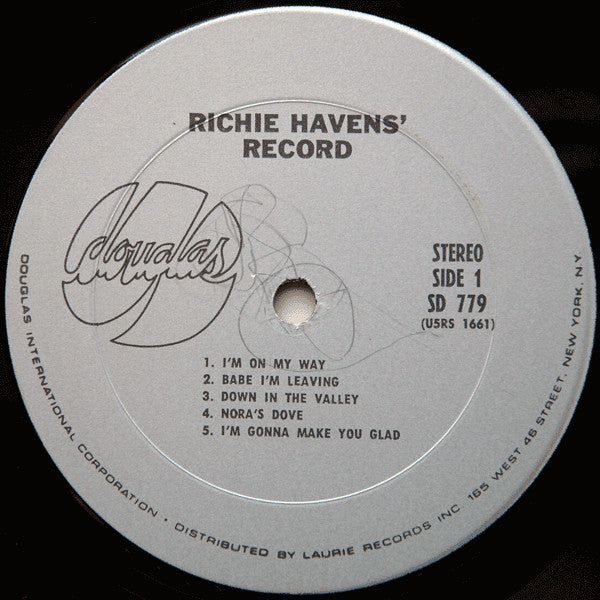 Richie Havens : Richie Havens' Record (LP, Album, RE, Ter)