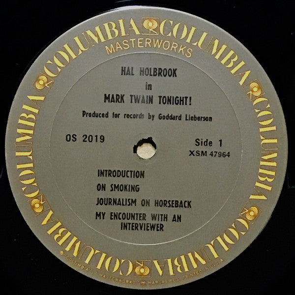 Hal Holbrook : Mark Twain Tonight (LP, Album, RE)