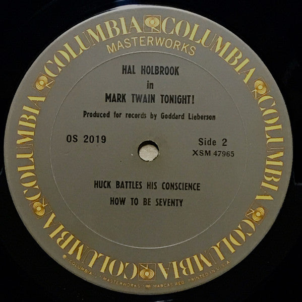 Hal Holbrook : Mark Twain Tonight (LP, Album, RE)