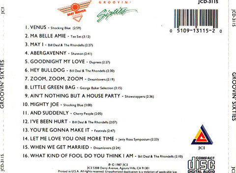 Various : Groovin' Sixties (CD, Comp)
