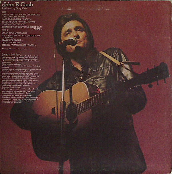 John R. Cash* : John R. Cash (LP, Album)